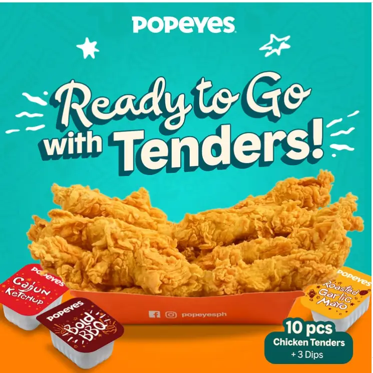 Chicken Tenders Menu at Popeyes Prices
