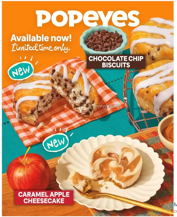 Popeyes Dessert Menu Prices